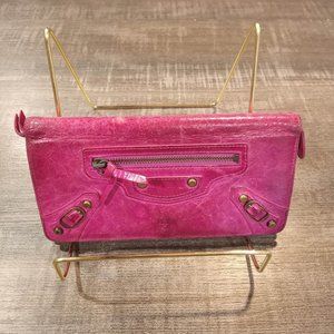 Balenciaga pink Long wallet